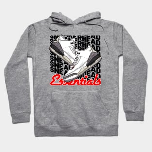 AJ 3 Retro White Cement Sneaker Hoodie